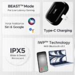 boAt Airdopes 161 Wireless Earbuds with ASAP Charge