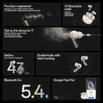 OnePlus Buds Pro 3 Bluetooth TWS in-Ear Earbuds OnePlus Buds Pro 3 Bluetooth TWS in-Ear Earbuds