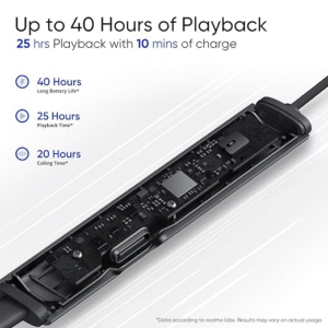 Realme Buds Wireless 3 In Ear Bluetooth Neckband