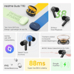 Realme Techlife Buds T110 True Wireless Earbuds Realme Techlife Buds T110 True Wireless Earbuds