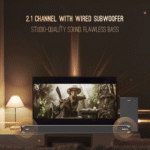 Boat Aavante Bar A2060 Dolby 2.1 Channel Soundbar with Wired Subwoofer