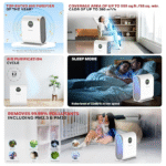 Honeywell Air Touch V5 Air Purifier with H13 HEPA Filter