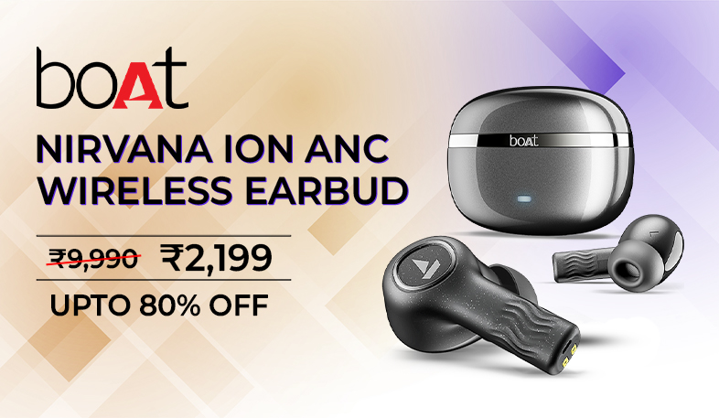 boAt Nirvana Ion ANC TWS Earbud