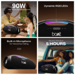 boAt Stone Ignite 90W Portable Bluetooth Speaker with RGB Light boAt Stone Ignite 90W Portable Bluetooth Speaker with RGB Light