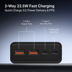 boAt Energyshroom PB400 20000mAh Powerbank