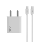 boAt WCDV 22.5W Dual Port Fast Charger with Type-C to Type-C Cable boAt WCDV 22.5W Dual Port Fast Charger with Type-C to Type-C Cable