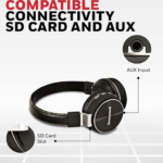 Honeywell Moxie V10 wireless on-ear headphones with mic