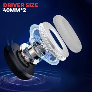 Honeywell Moxie V20 wireless on-ear headphones with ENC