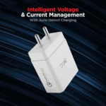 boAt WCD 36W QC Charger with Type-C Cable boAt WCD 36W QC Charger with Type-C Cable