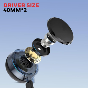 Honeywell Suono P40 Wired On-Ear Headphones with Rotating Mic