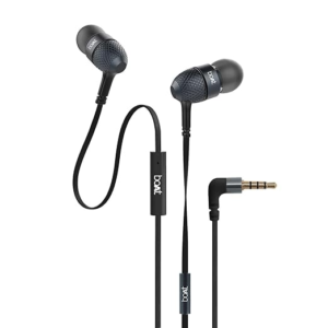 boAt BassHeads 220 Wired In-Ear Earphones with Mic