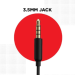 boAt BassHeads 104 In-Ear Wired Earphones with Mic