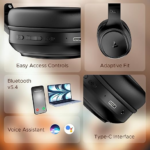 boAt Rockerz 430 Wireless Over Ear Headphones