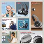 Honeywell Moxie V20 wireless on-ear headphones with ENC