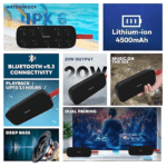 Honeywell Trueno U300 Wireless Portable Speaker with 20W Output