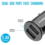 Ambrane ACC-56 Car Charger With Dual USB Port