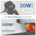 Ambrane ATA-01 Universal Travel Adapter