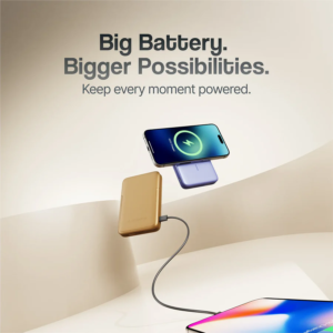 Ambrane AerosynQ MagSurge 10000mAh Power Bank