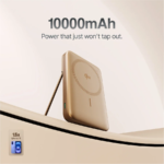 Ambrane AerosynQ MagSurge 10000mAh Power Bank Ambrane AerosynQ MagSurge 10000mAh Power Bank
