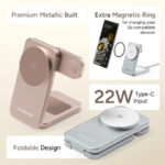 Ambrane AerosynQ Trio 2 Magsafe 3 in 1 Wireless Charger Ambrane AerosynQ Trio 2 Magsafe 3 in 1 Wireless Charger