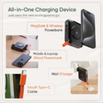 Ambrane Aerosync 65 15000mAh Power Bank Ambrane Aerosync 65 15000mAh Power Bank