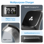 Ambrane Aerosync Trio Magsafe 3 in 1 Wireless Charger