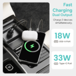 Ambrane C51 Car Charger With Type C & USB Port