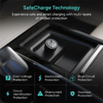 Ambrane C51 Car Charger With Type C & USB Port