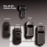 Ambrane Charge C84 Car Charger With Triple Port