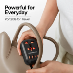 Ambrane Charge X20 MultiPort Adapter with Universal AC Socket