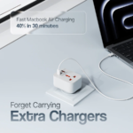 Ambrane Charge X33 MultiPort Wall Adapter with Universal AC Socket