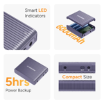 Ambrane CyberVolt Mini UPS for WiFi Router Modem