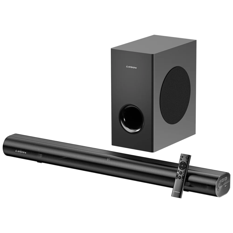Ambrane Evoke Bar 200 Bluetooth Soundbar With Subwoofer