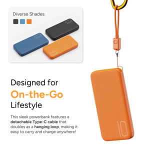 Ambrane Loop 10 10000mAh Power bank