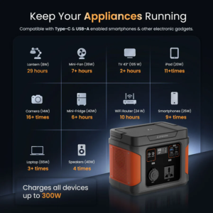 Ambrane PowerHub 300 90000mAh Power Bank