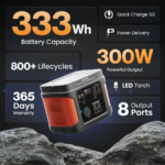 Ambrane PowerHub 300 90000mAh Power Bank