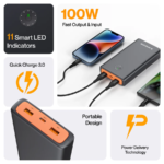 Ambrane Powerlit Ultra 25000mAh Power Bank