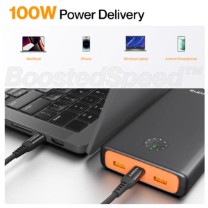 Ambrane Powerlit Ultra 25000mAh Power Bank