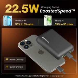 Ambrane Powerlit XL Lite 20000mAh Power Bank