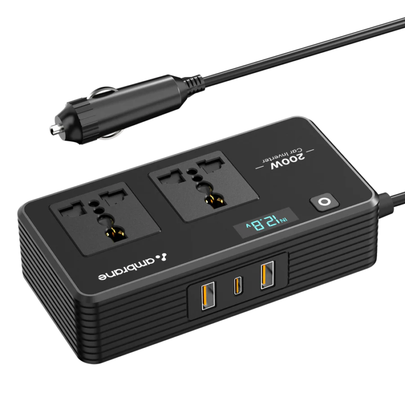 Ambrane SmartStrip Auto 200W Car Extension Board