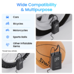 Ambrane Turbo Lite Tyre Inflator Ambrane Turbo Lite Tyre Inflator