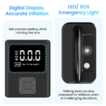 Ambrane Turbo Lite Tyre Inflator Ambrane Turbo Lite Tyre Inflator