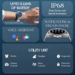 boAt Enigma Switch 1.39" HD Display Smartwatch with Switchable Case