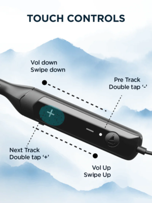 boAt Rockerz Apex Bluetooth Wireless in Ear Earphones