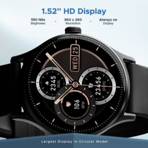 boAt Primia Celestial 1.52" Round HD Display Smartwatch with BT Calling