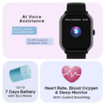 boAt Wave Spin Voice Smartwatch with BT Calling