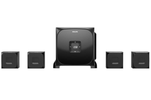 Philips Audio SPA8170B 4.1Ch 100W Multimedia Speaker