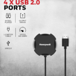 Honeywell 4 PORT USB NON- POWERD Ultra Slim HUB Honeywell 4 PORT USB NON- POWERD Ultra Slim HUB