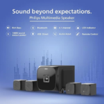 Philips Audio SPA8170B 4.1Ch 100W Multimedia Speaker