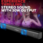 Honeywell Suono P1000 30W Wireless Soundbar with Built-in Amplifier